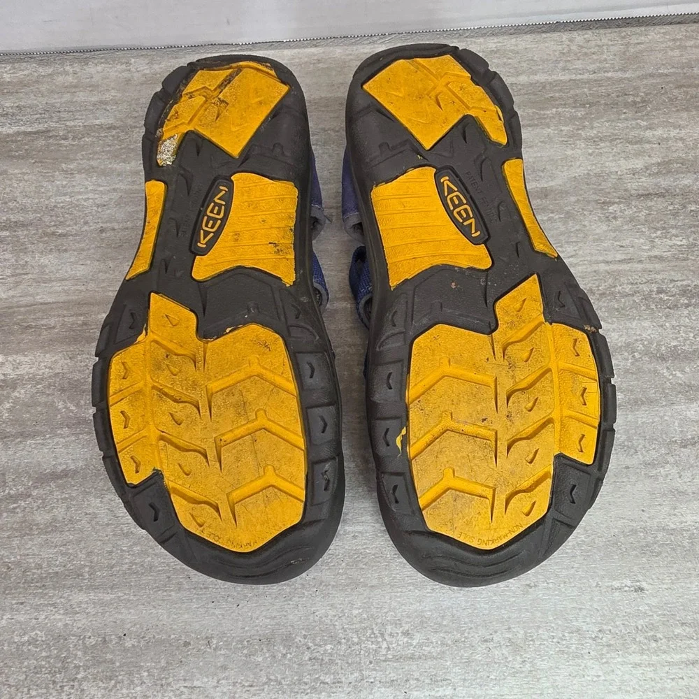 Keen Arroyo II Navy Blue Waterproof Hiking Sandals Kids 5 Trail Shoes